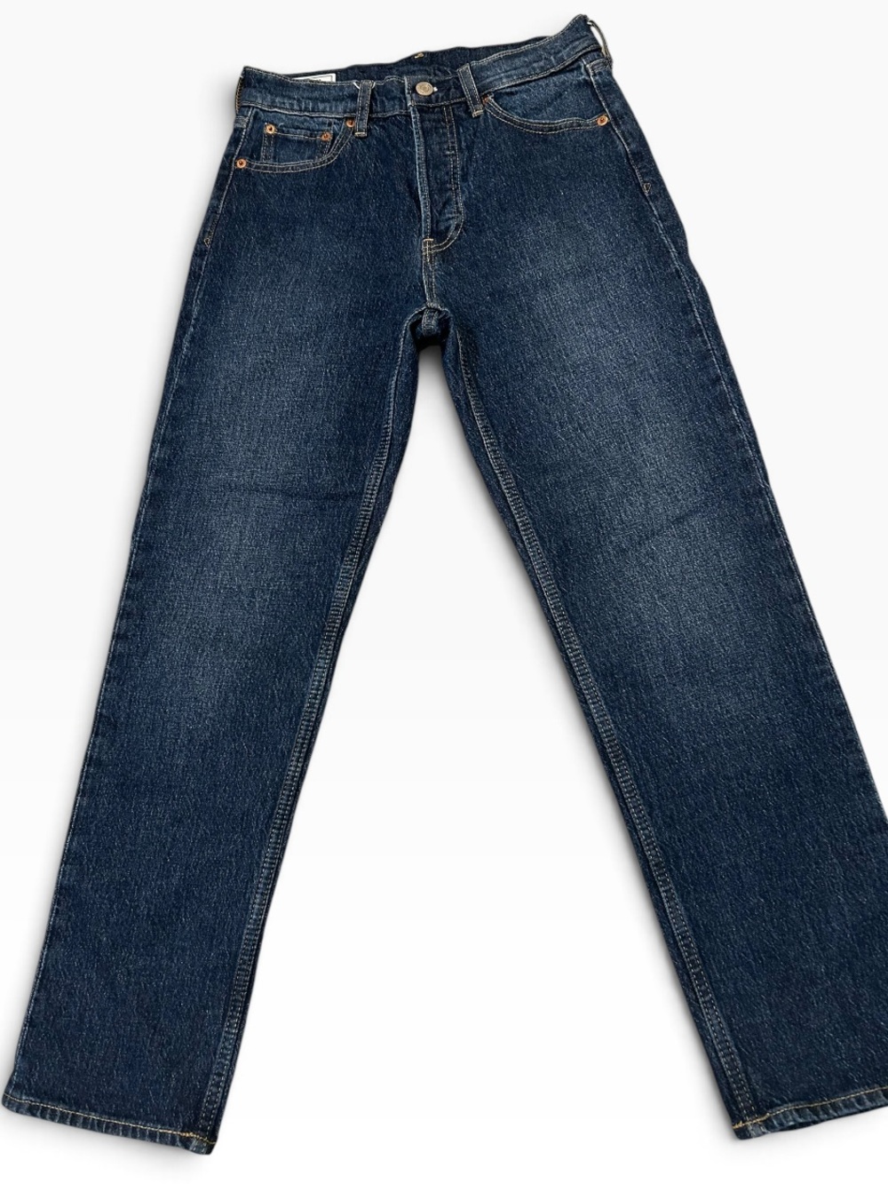 GAP Cheeky Straight High Rise Jeans Size 2R – Dark Indigo – 27” Inseam